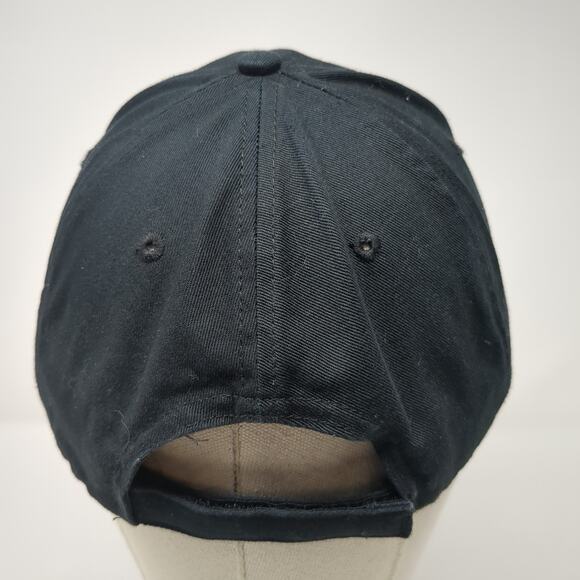 Kc Southwest Alumni Strapback Baseball Cap Black One Size UltraClub Classic Cut - Picture 6 of 9